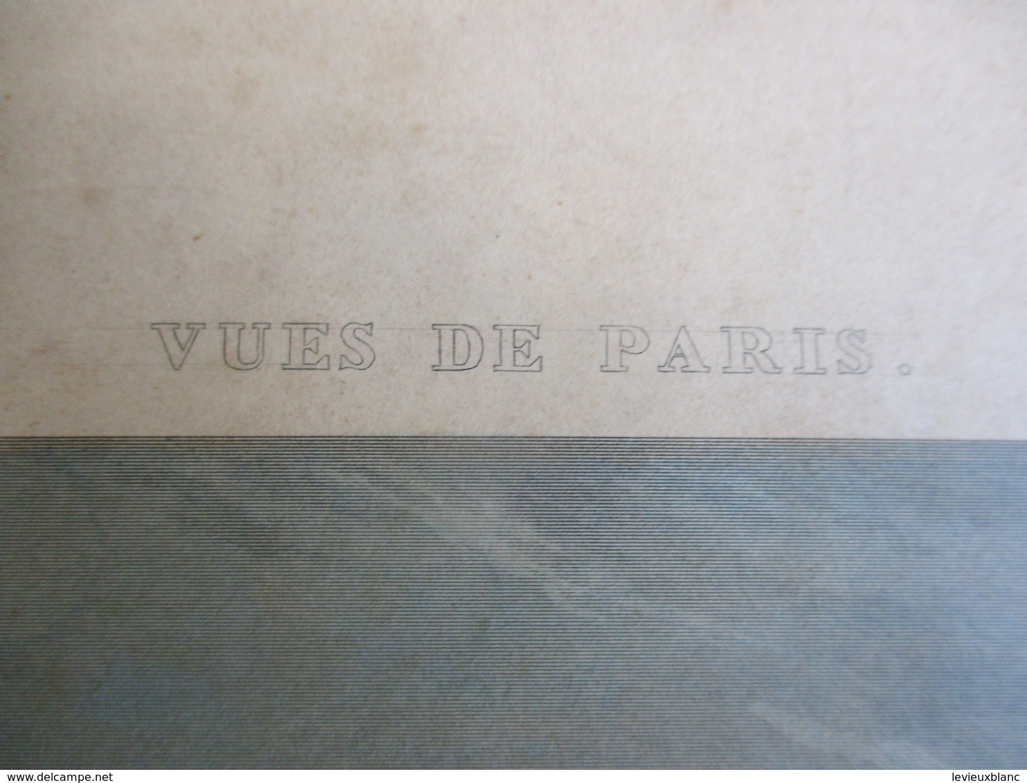 Gravure ancienne/ Paris / Eglise de la MADELAINE (Sic)/Prise au Daguerreotype/CHAMOUIN/ Vers 1850    GRAV321