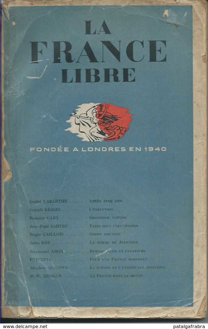 La France Libre – [ Fondée à Londres En 1940 ] – [ 1946 ] - Weltkrieg 1939-45