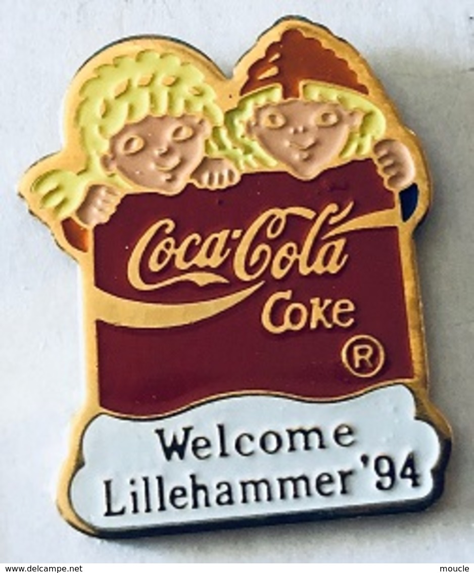JEUX OLYMPIQUES - OLYMPIC GAMES - LILLEHAMMER 1994 - WELCOME - SPONSOR COCA-COLA - COKE  -       (25) - Giochi Olimpici