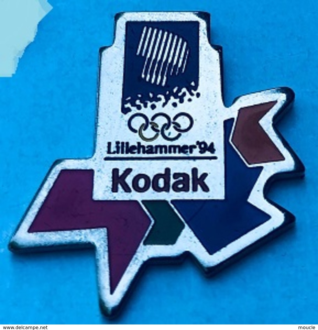 JEUX OLYMPIQUES - OLYMPIC GAMES - LILLEHAMMER 1994 - SPONSOR KODAK - APPAREILS PHOTO - FILM   -       (25) - Juegos Olímpicos