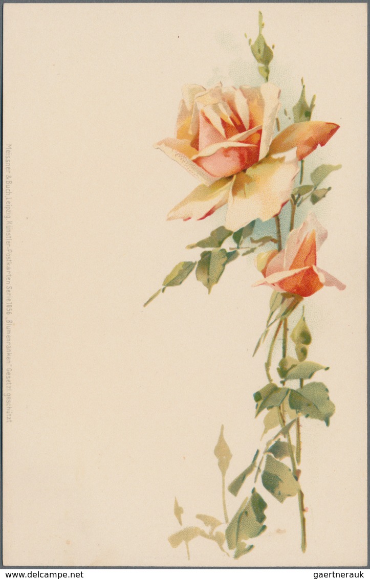 Ansichtskarten: Künstler / Artists: KLEIN, Catharina (1861 - 1929), Deutsche Rosen- Und Blumenmaleri - Non Classés