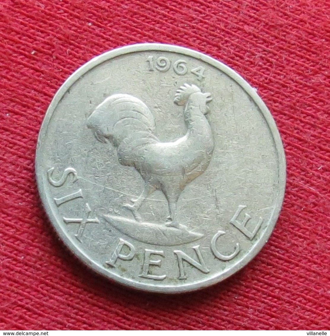 Malawi 6 Six Pence 1964 KM#  1  *V1 - Malawi