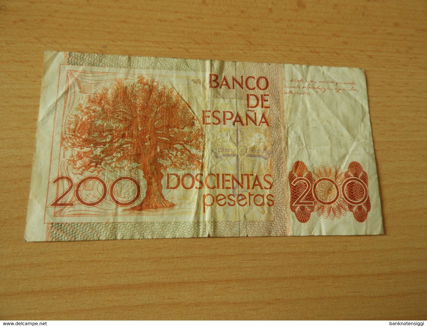 Bank Of Spanien 200 Pesetas 1980 - [ 4] 1975-…: Juan Carlos I.