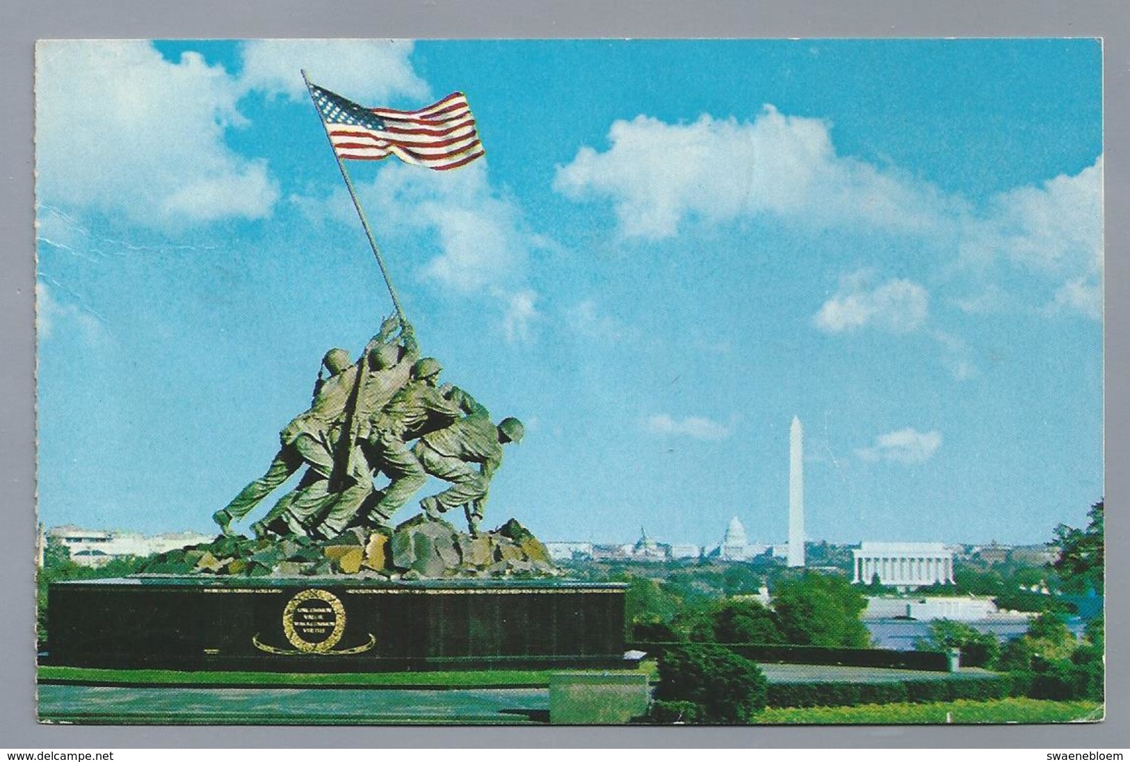 US.- ARLINGTON, VIRGINIA. IWO JIMA STATUE MARINE CORPS WAR MEMORIAL. - Arlington