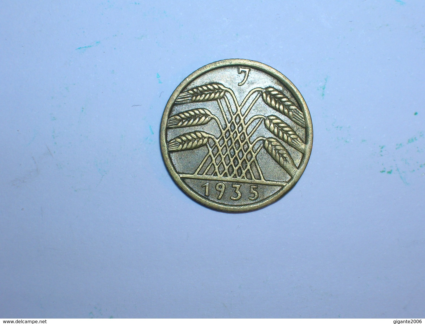 ALEMANIA 5 REICHSPFENNIG 1935 J (1350) - 5 Reichspfennig