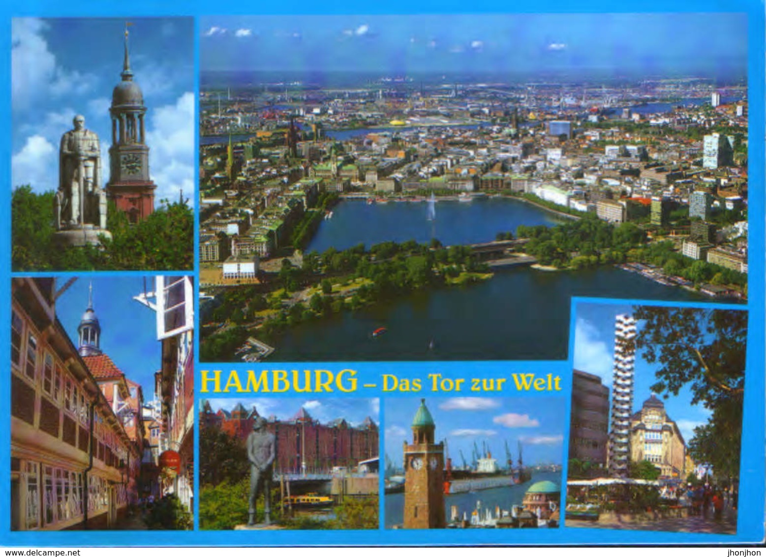 Germany - Postcard  Used 2007 -  Hamburg,The Gate To The World - Images From The City  - 2/scans - Nord