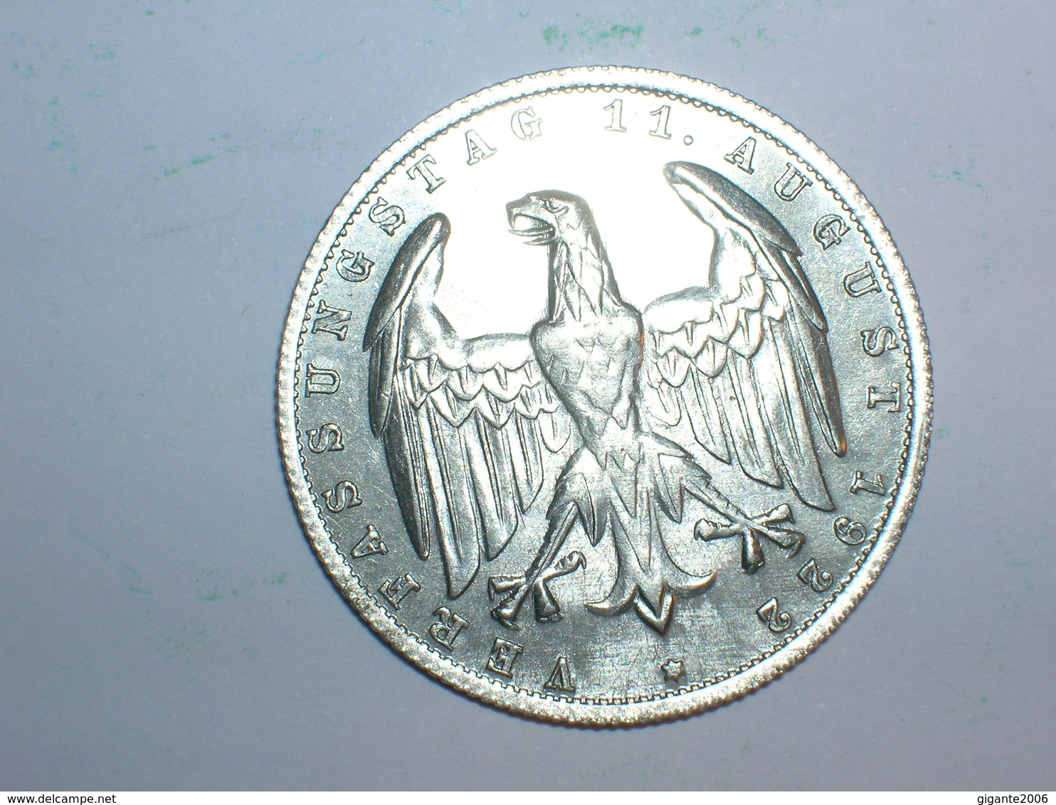 ALEMANIA 3 MARCOS 1922 G (1359) - 3 Mark & 3 Reichsmark