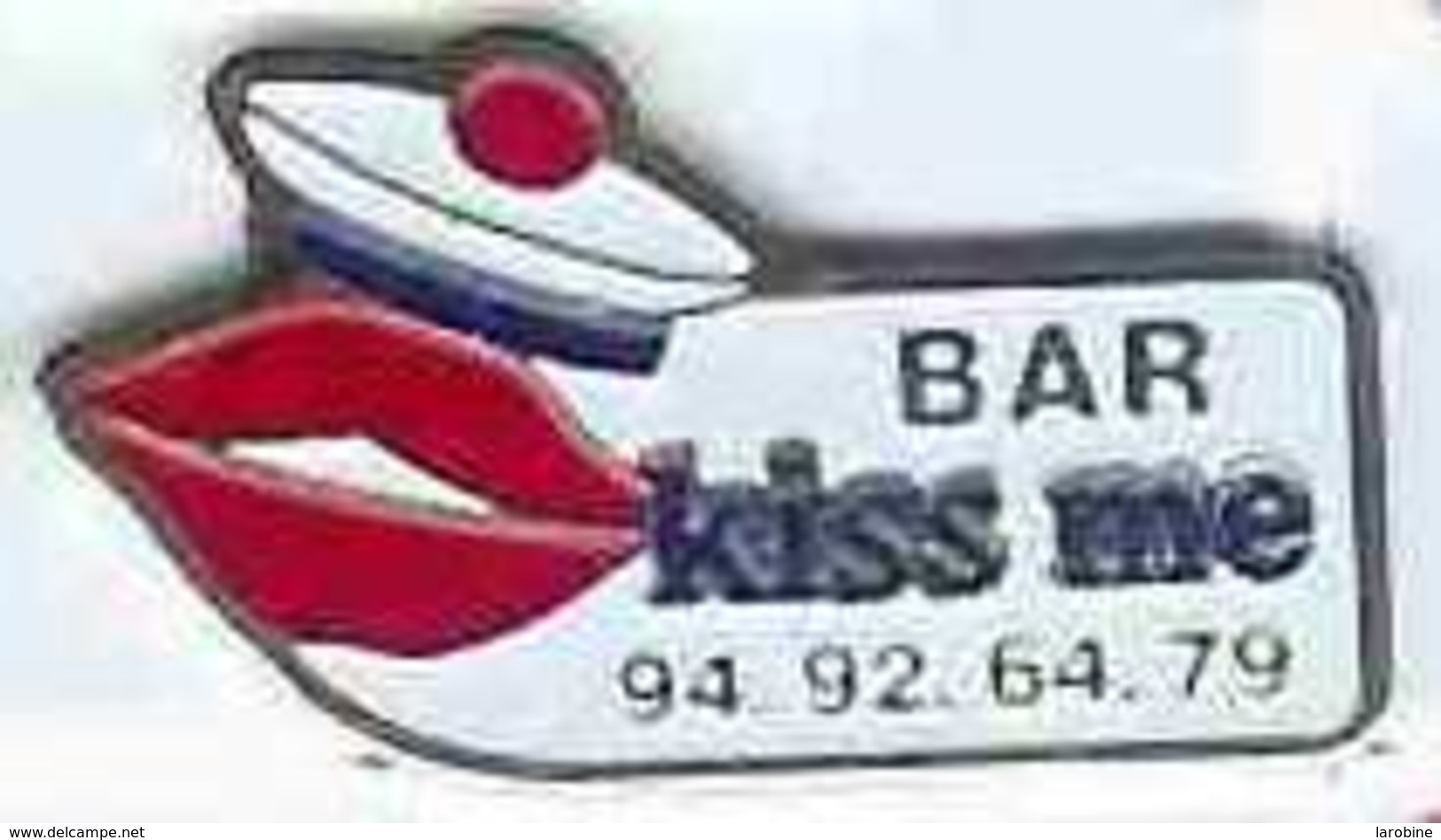 @@  Bar à Marins Kiss Me Marine Nationale Pompon Bachi Béret Toulon @@ma207b - Armee