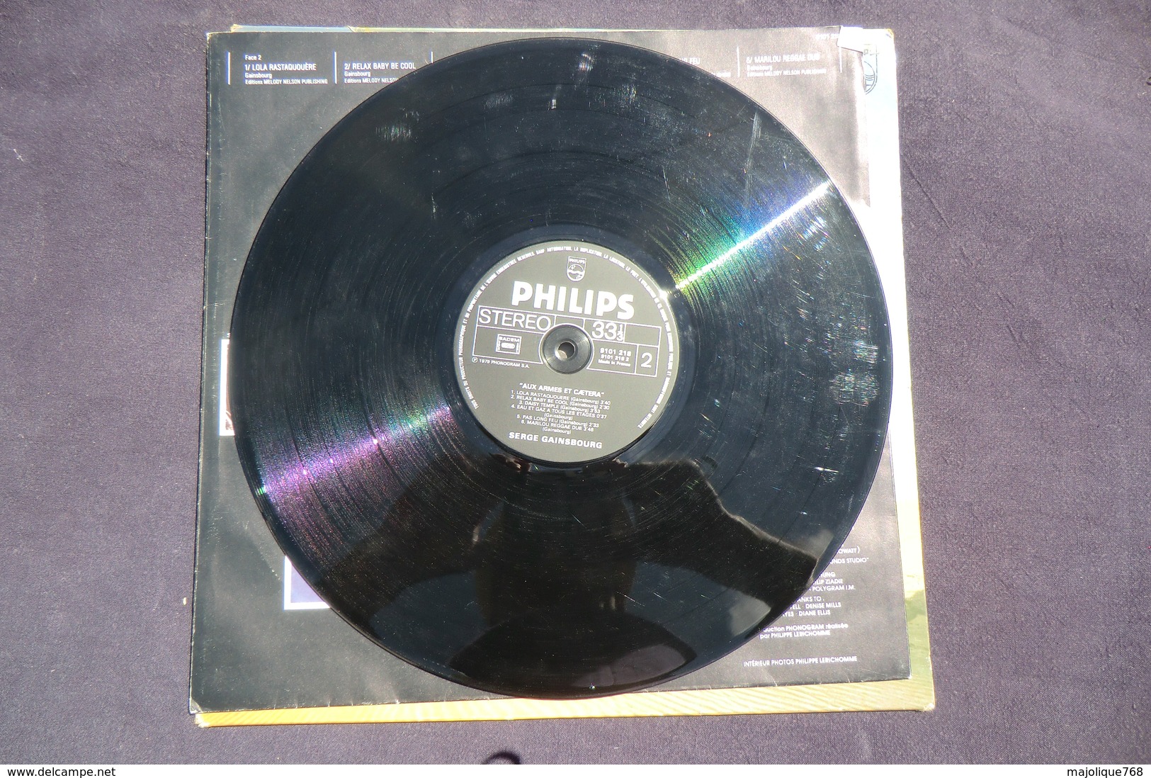 Disque De Serge Gainsbourg - Gainsbourg Aux Armes Et  Cætera - Philips 9101218 - 1979 - - Reggae