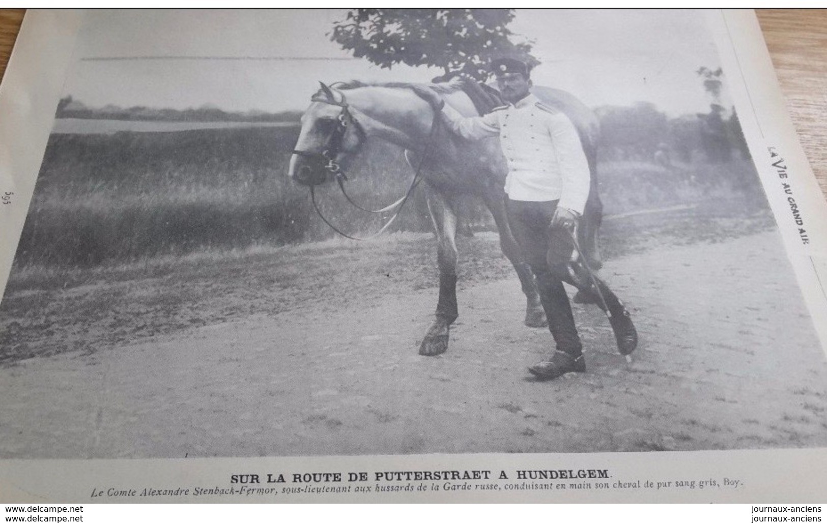 1902 KILOMETRE À DEAUVILLE - RAID BRUXELLES OSTENDE - THIELT - COOLSCAMP - WELLINGTON - MOTOCYCLETTE