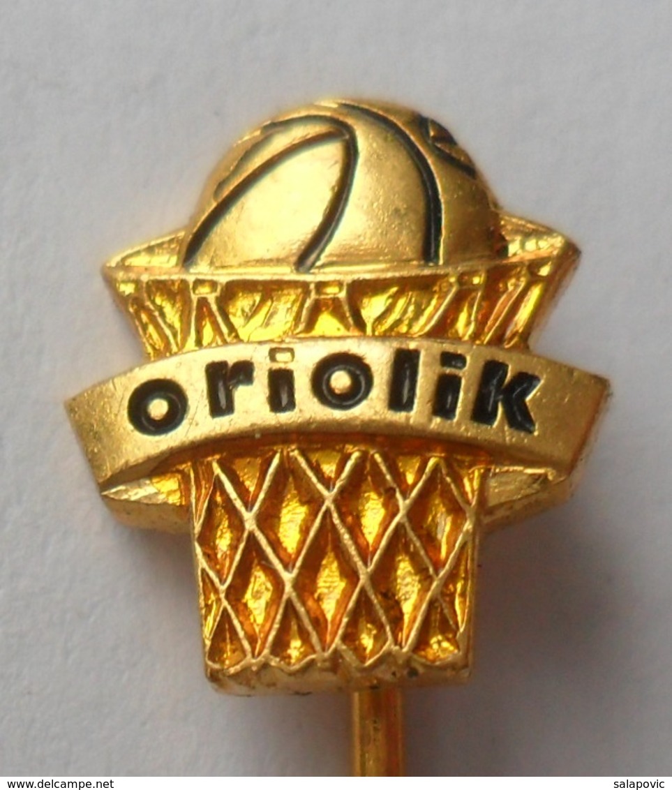 BASKETBALL - KK ORIOLIK, SLAVONKI BROD Croatia PINS BADGES P4/1 - Basketball