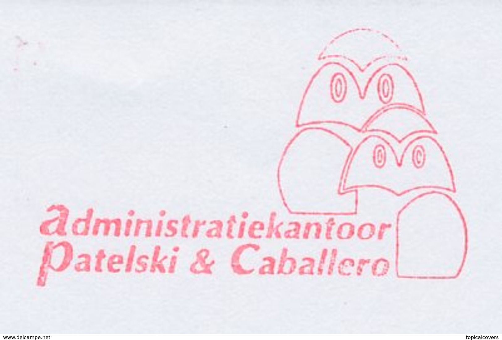 Meter Cut Netherlands 2002 Bird - Owl - Andere & Zonder Classificatie