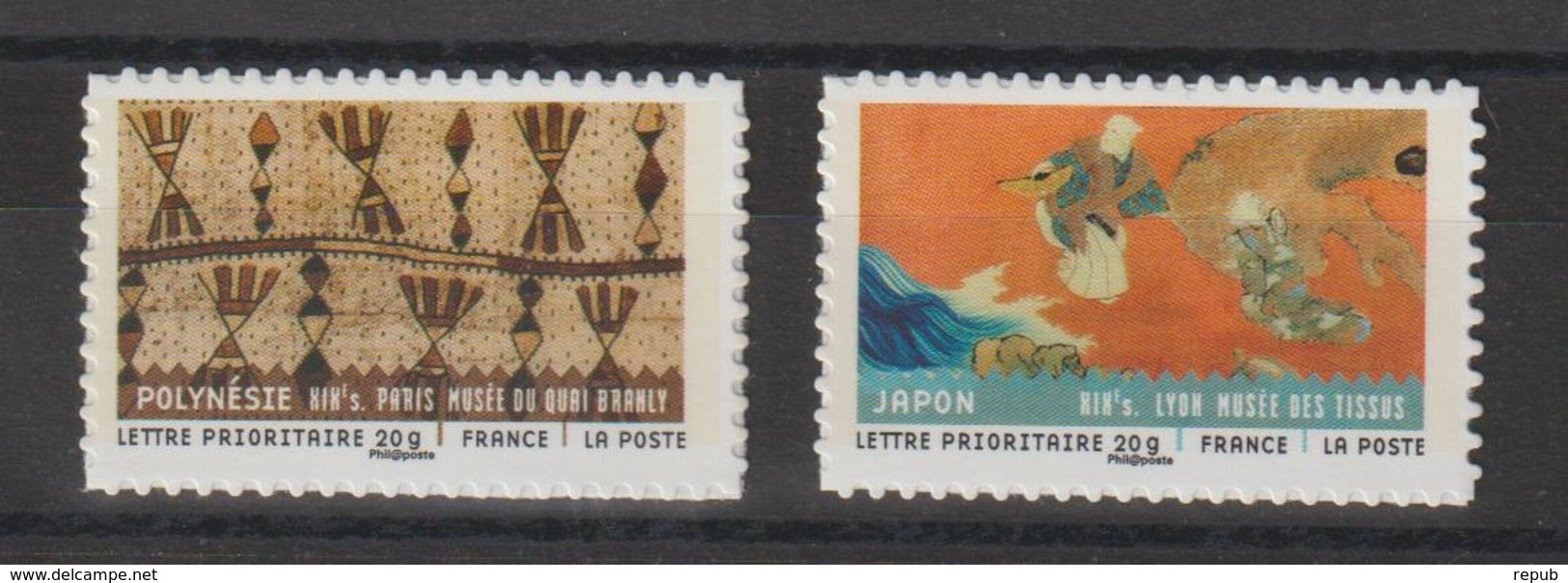 France 2011 Tissus 514A Et 520A Neufs ** MNH - Andere & Zonder Classificatie