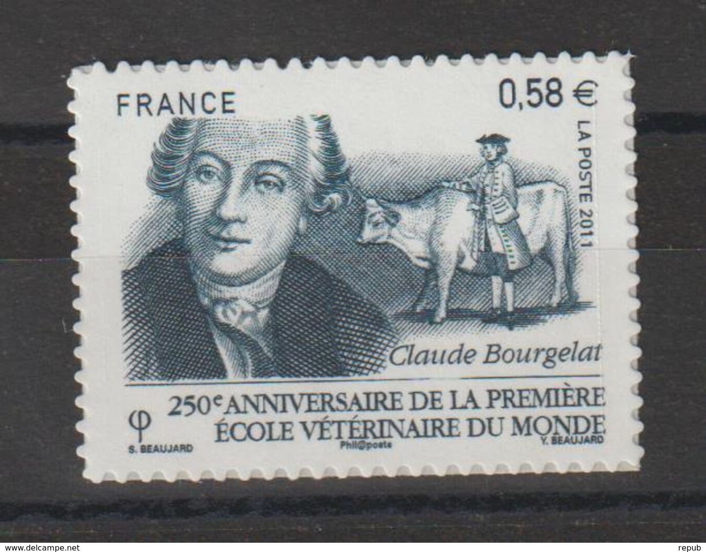 France 2011 école Vétérinaire De Lyon 565 Neuf ** MNH - Autres & Non Classés