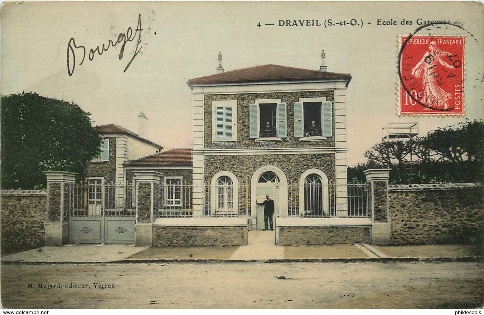 ESSONNE  DRAVEIL   école Des Garçons - Draveil