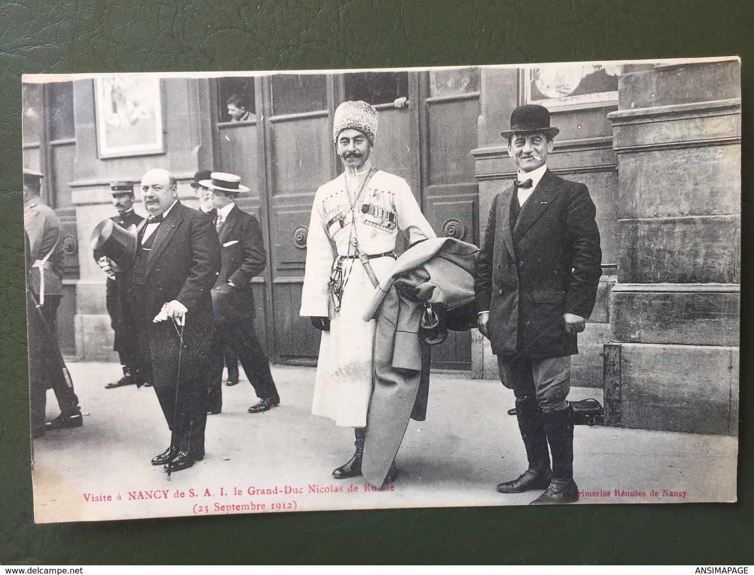 Visite à Nancy De S.A.I. Le Grand Duc Nicolas De Russie - Royal Families