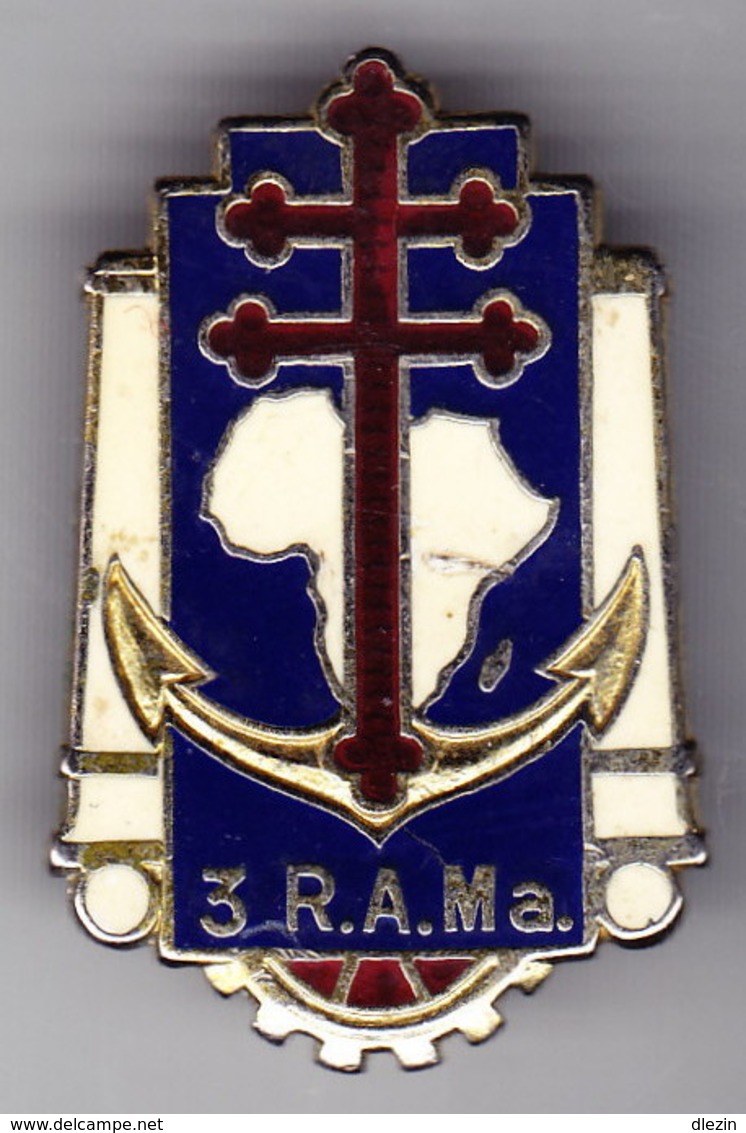 3° RAMa. 3° Régiment D'Artillerie De Marine. D.190. - Heer