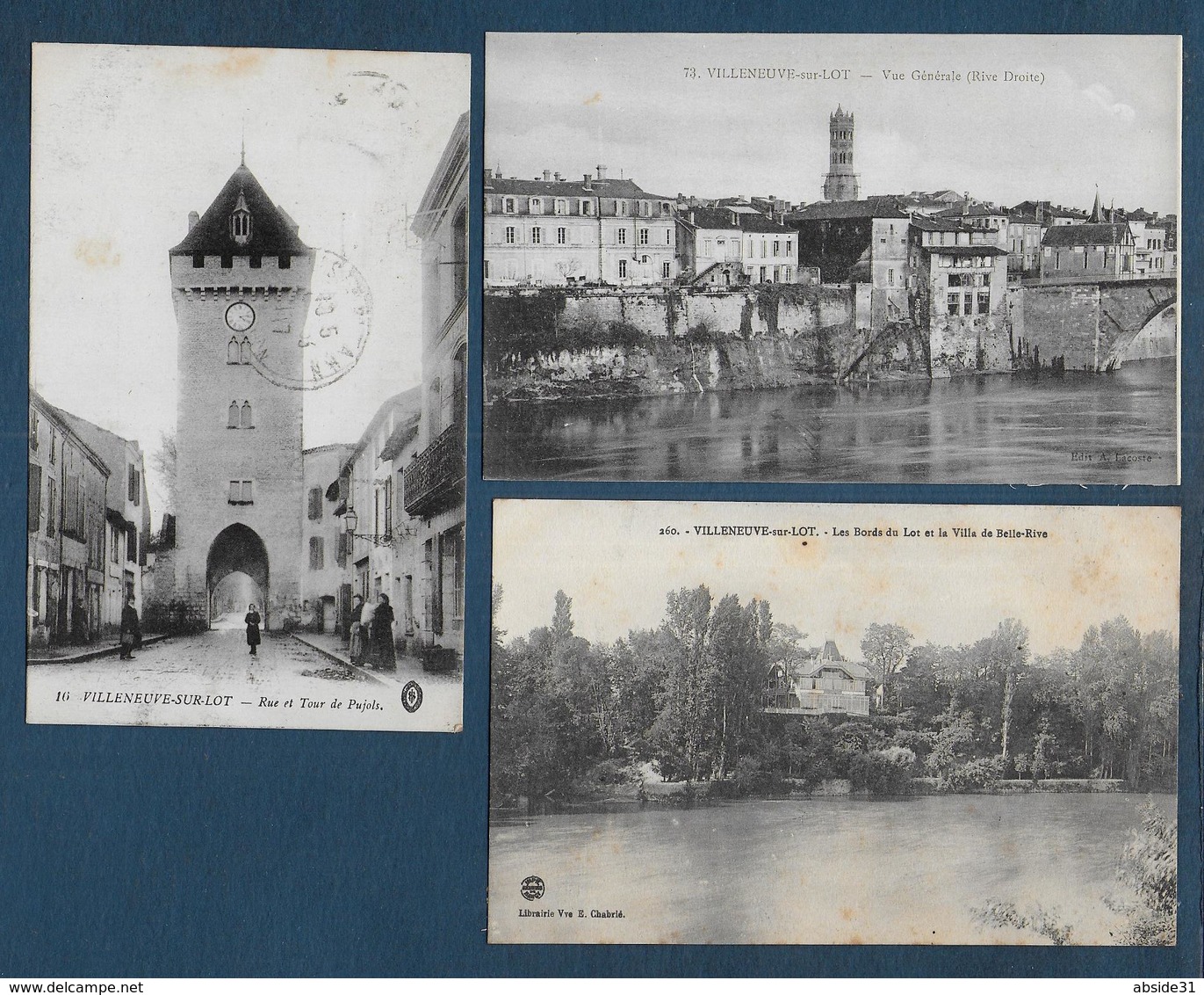 VILLENEUVE SUR LOT - 12 Cartes - Villeneuve Sur Lot