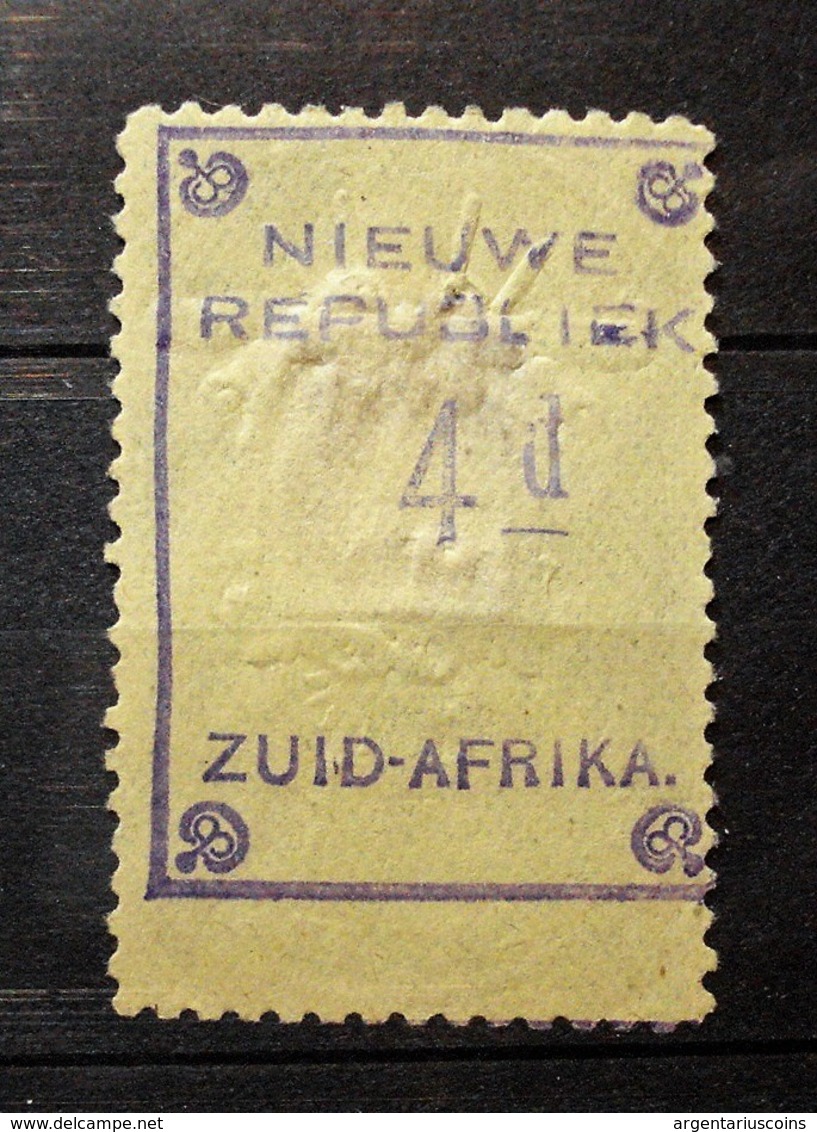 AFRIQUE DU SUD 1887 UNUSED / NEUF. NEW REPUBLIC – SOUTH AFRICA, NIEUWE REPUBLIEK – ZUID AFRIKA. - Autres - Afrique