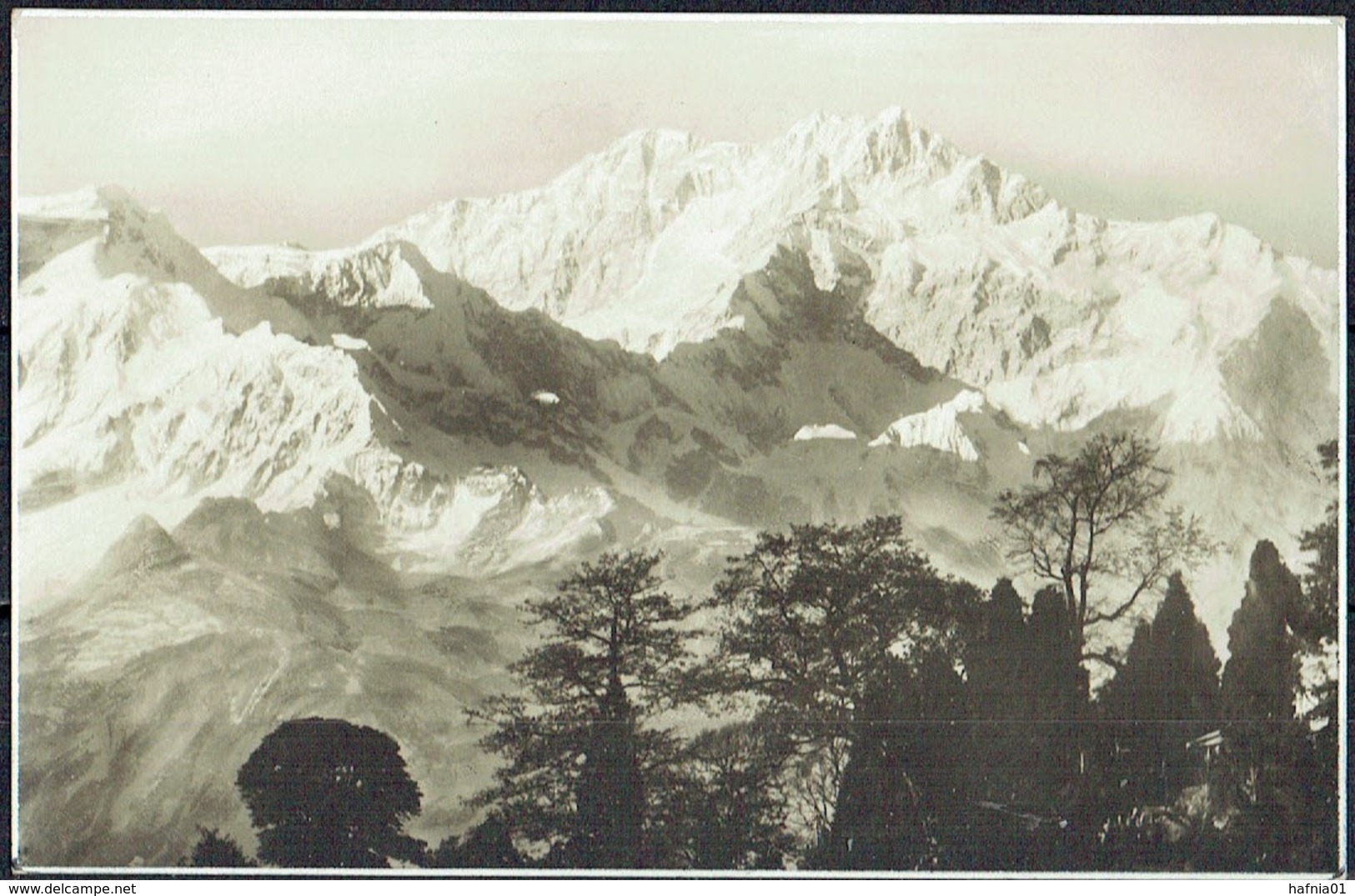 India 1953. The Kanchenjunga Range. MNH. - Bergsteigen
