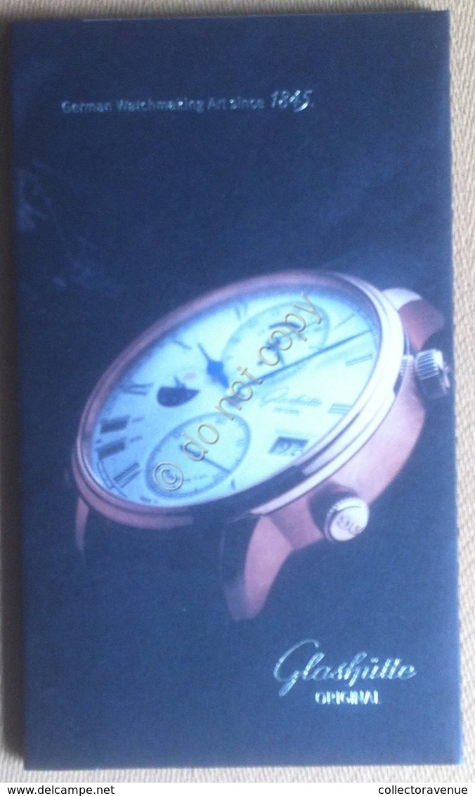 Catalogo Orologi - Watch Catalog - Glashütte Original 2015 - Con Listino Prezzi - Autres & Non Classés