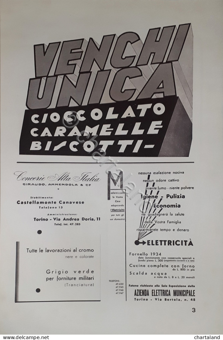 Rivista Augusta Taurinorum - Celebrazioni Piemontesi - Numero Ufficiale  3 1935 - Autres & Non Classés