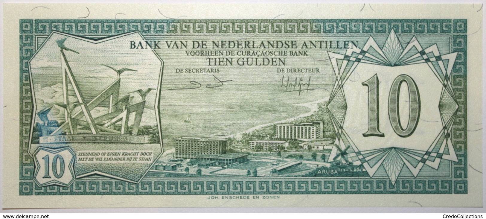 Antilles Néerlandaises - 10 Gulden - 1984 - PICK 16b - NEUF - Other - America