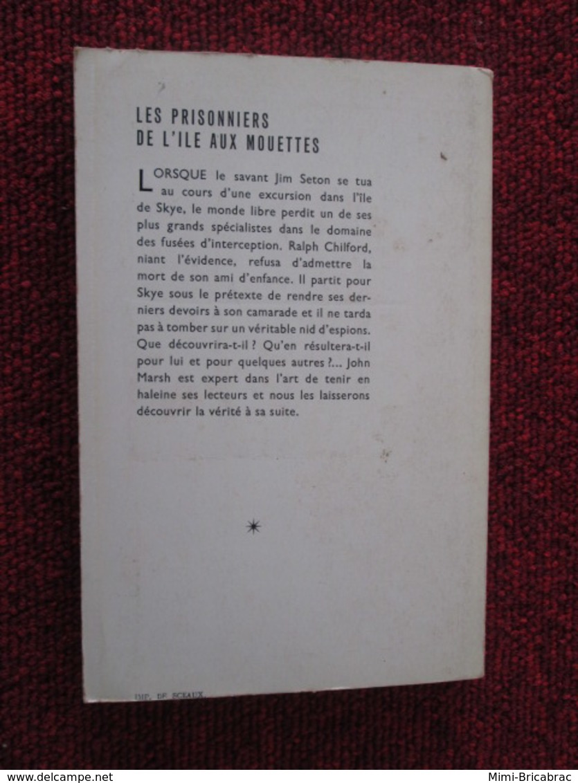 POL3/2013 : ESPIONNAGE /  ARTHEME FAYARD COLLECTION CH EXBRAYAT / LE SPRISONNIERS DE L'ILE AUX MOUETTES 1963 - Artheme Fayard