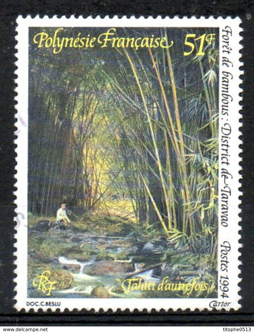 POLYNESIE. N°461 Oblitéré De 1994. Forêt De Bambous. - Oblitérés
