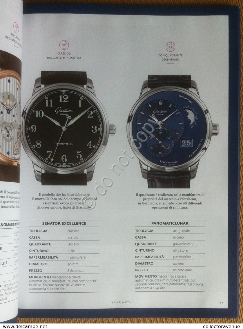 Rivista Magazine - Style Watch 2017 - Un Anno Di Orologi - Tecnica Materiali - Andere & Zonder Classificatie