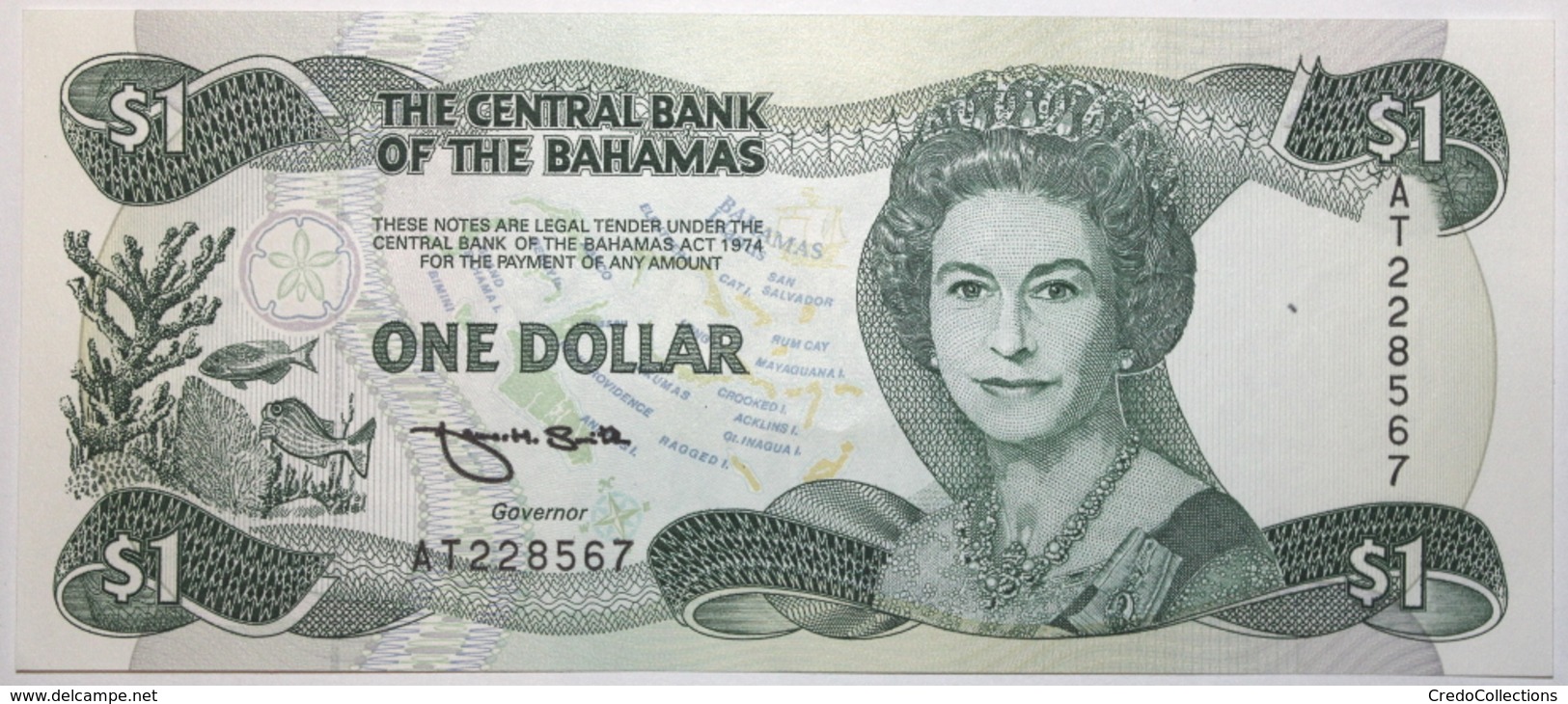 Bahamas - 1 Dollar - 1992 - PICK 51 - NEUF - Bahamas