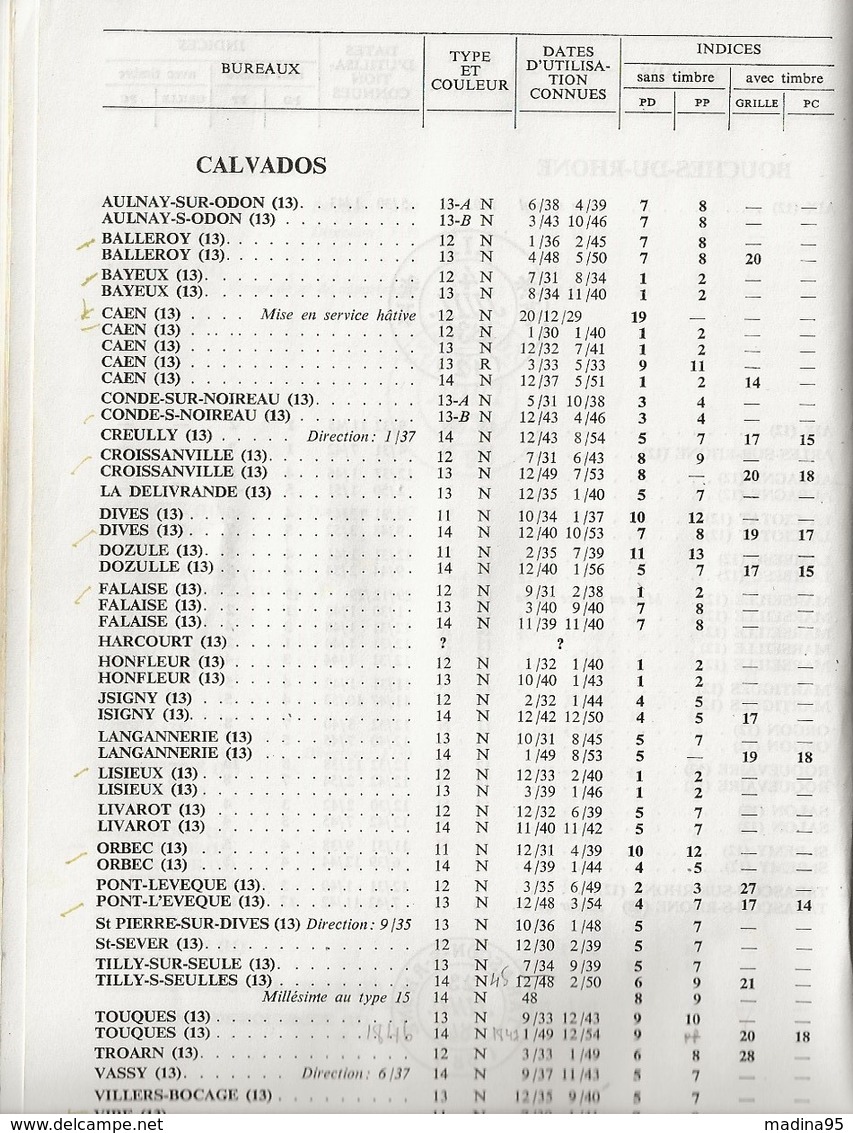 Les Cachets à Date Au Types 11, 12, 13 Et 14 (1829-1862) De Jean Chevalier. 1976, B - France