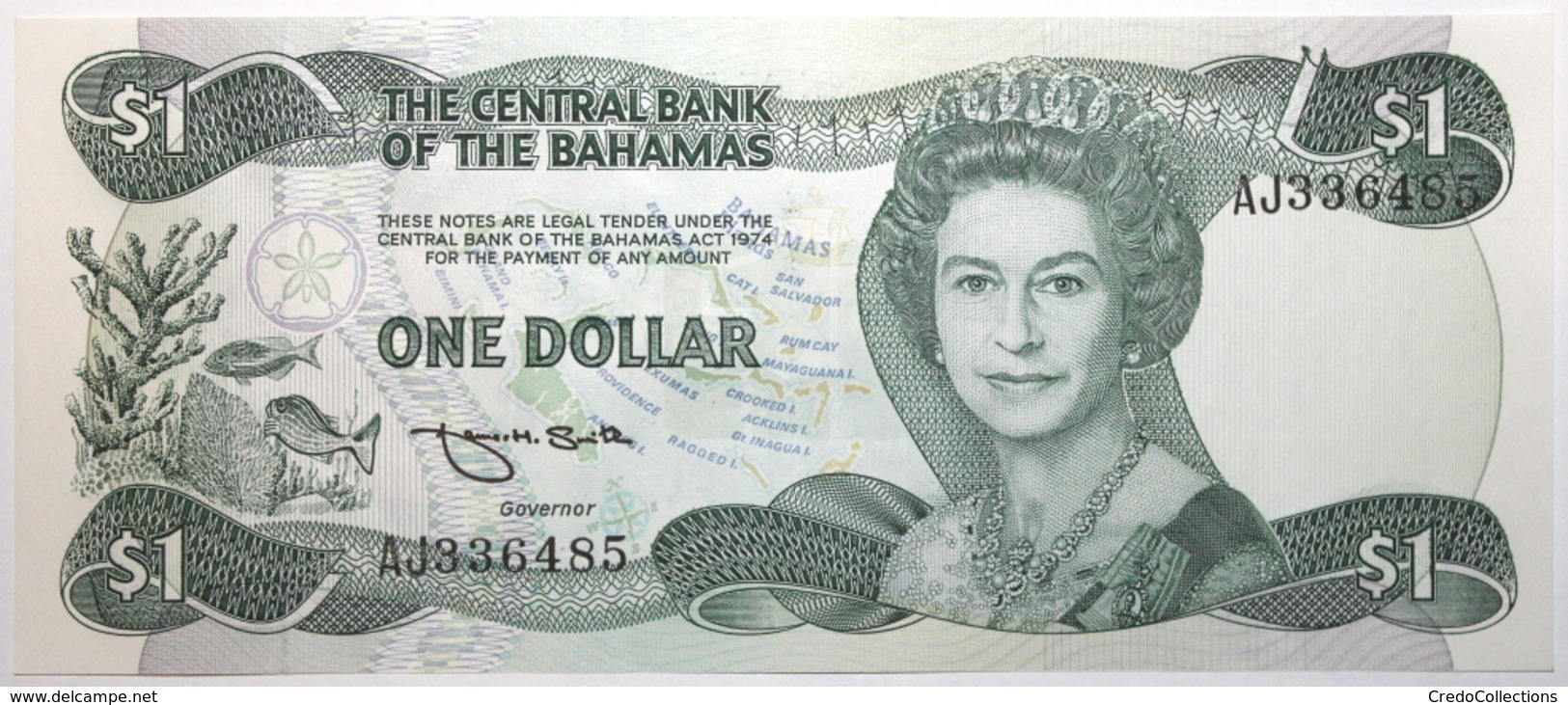 Bahamas - 1 Dollar - 1984 - PICK 43b - NEUF - Bahamas