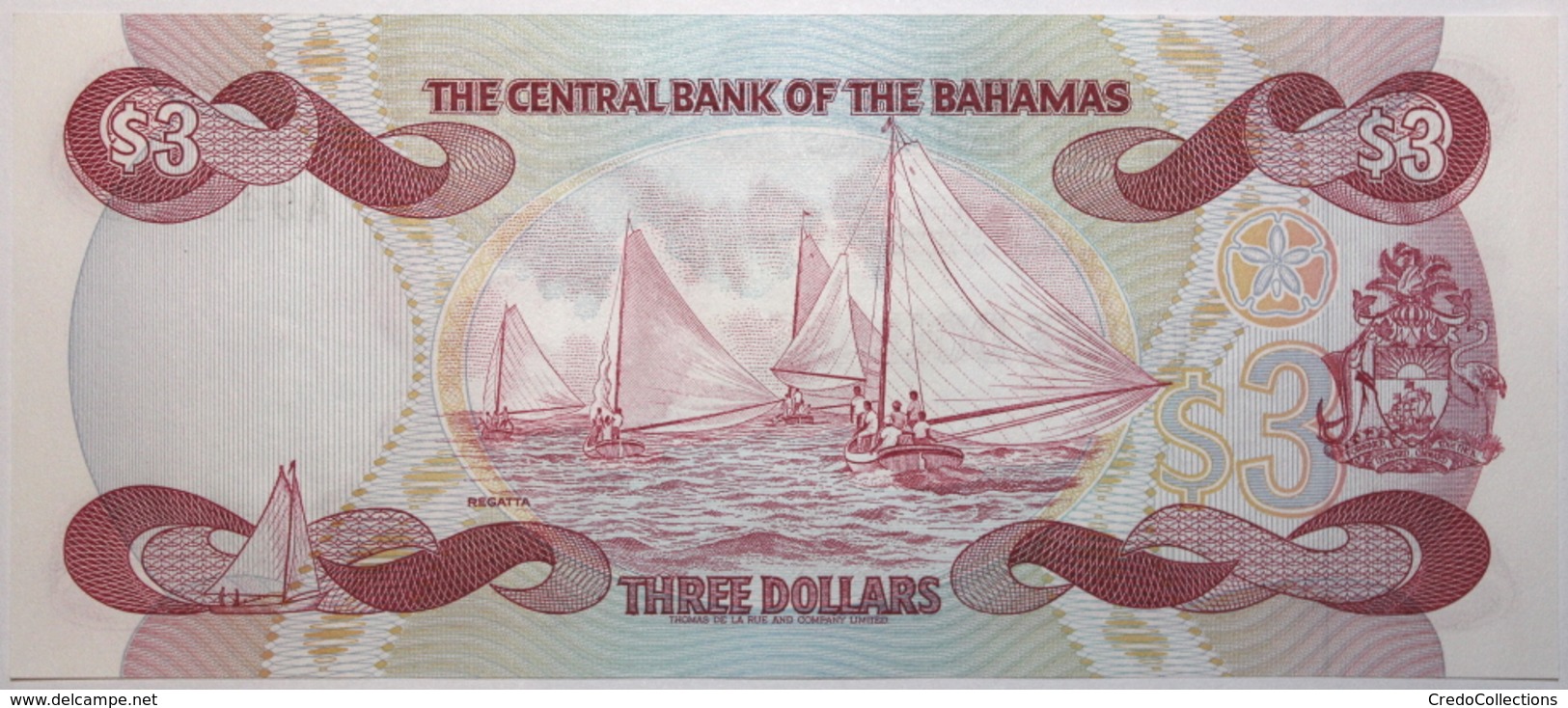 Bahamas - 3 Dollars - 1984 - PICK 44a - NEUF - Bahamas