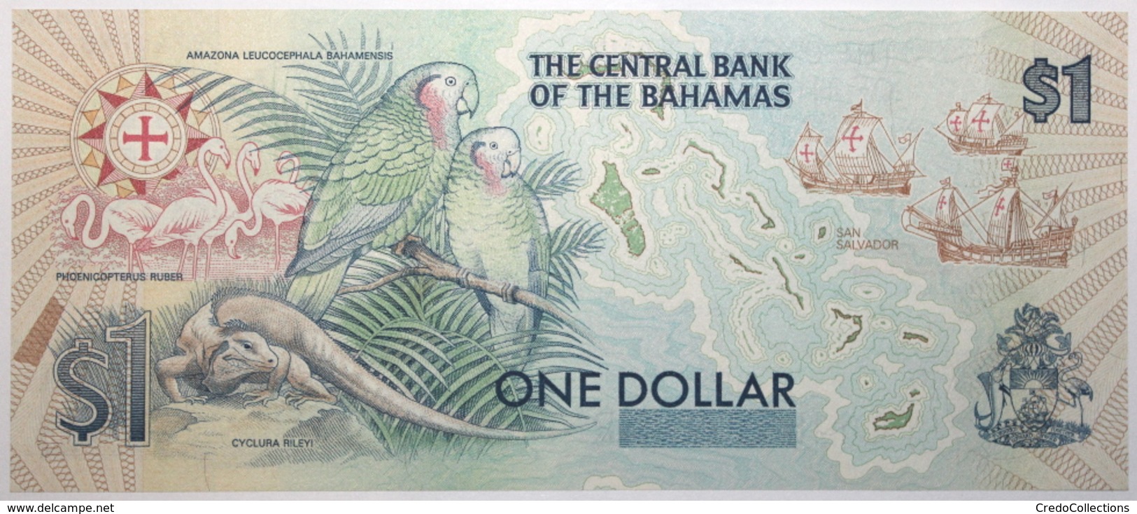 Bahamas - 1 Dollar - 1992 - PICK 50a - NEUF - Bahamas
