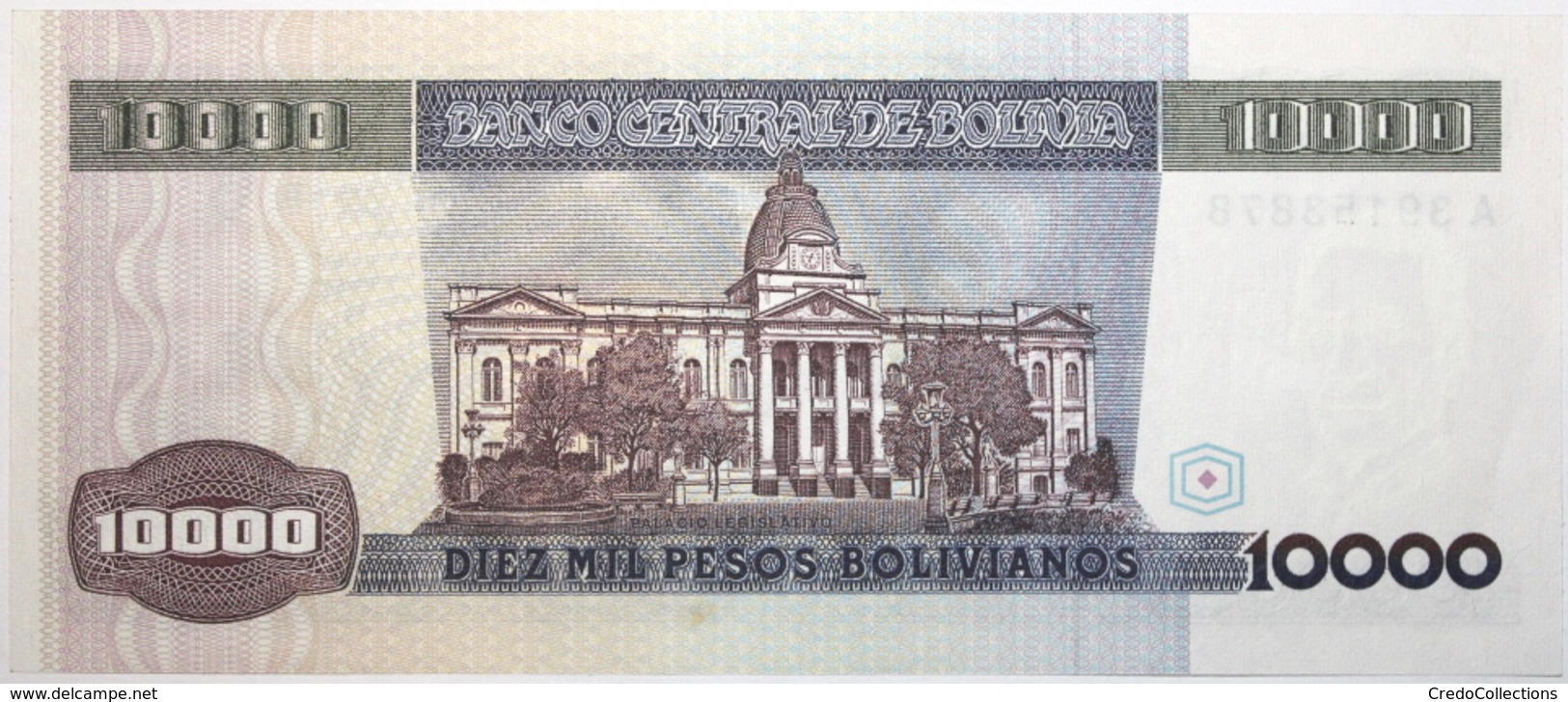 Bolivie - 10000 Pesos Bolivianos - 1984 - PICK 169a - SPL - Bolivie