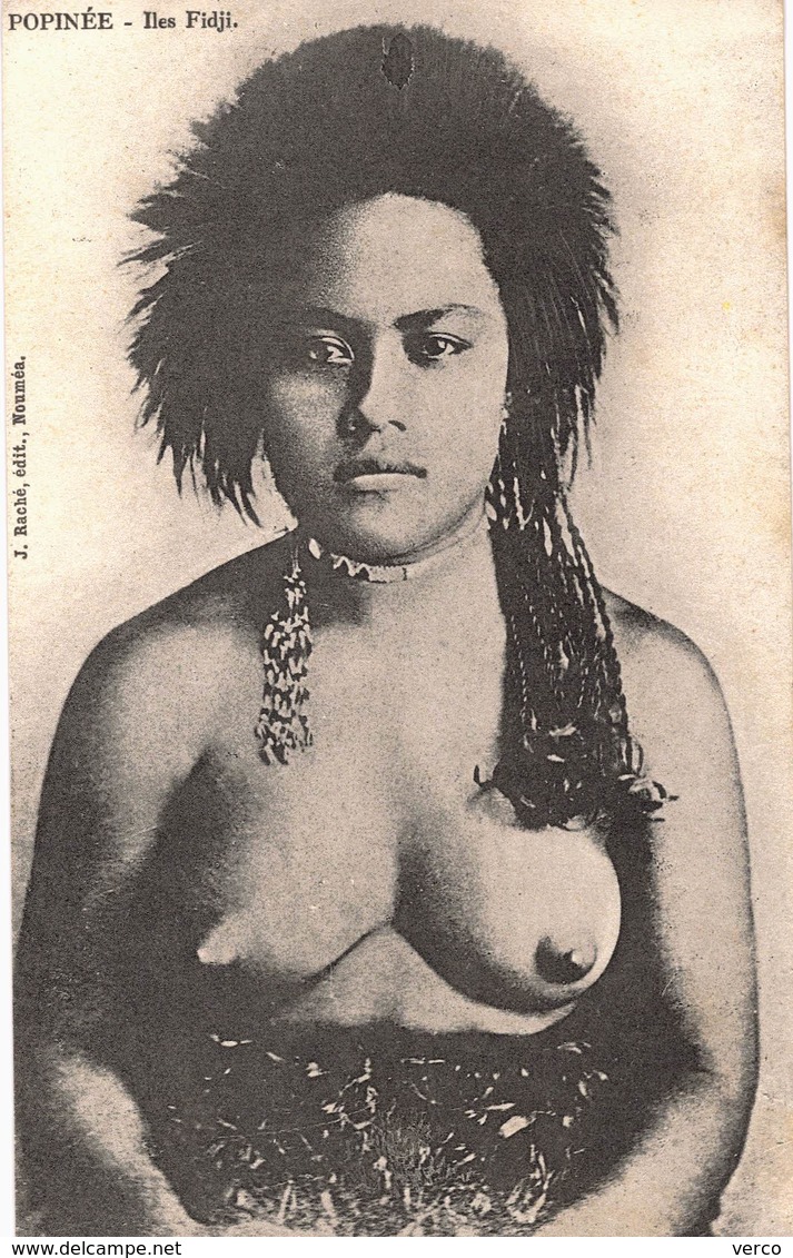 Carte POSTALE  Ancienne De FIDJI - Popinée - Fiji