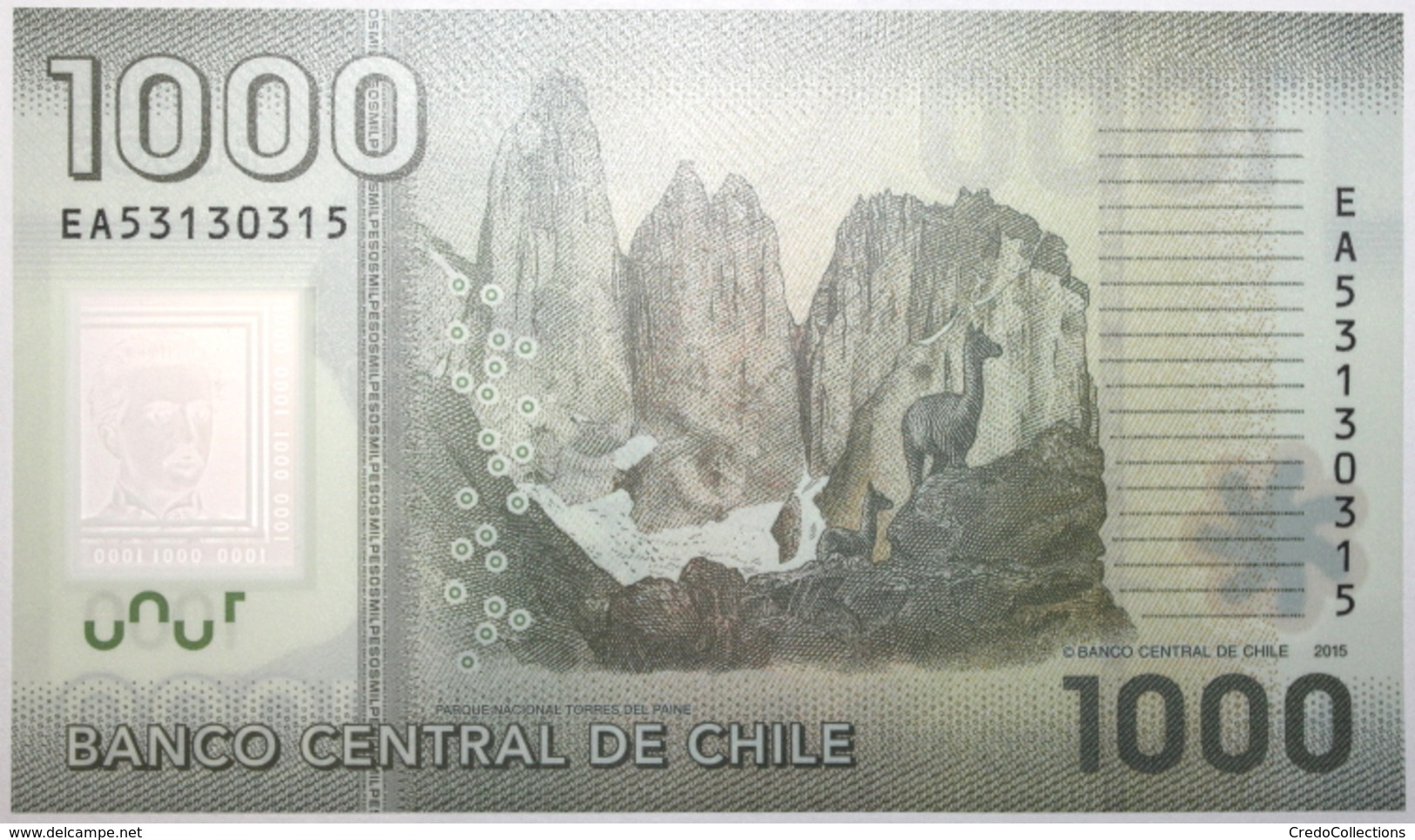 Chili - 1000 Pesos - 2015 - PICK 161f - NEUF - Chile