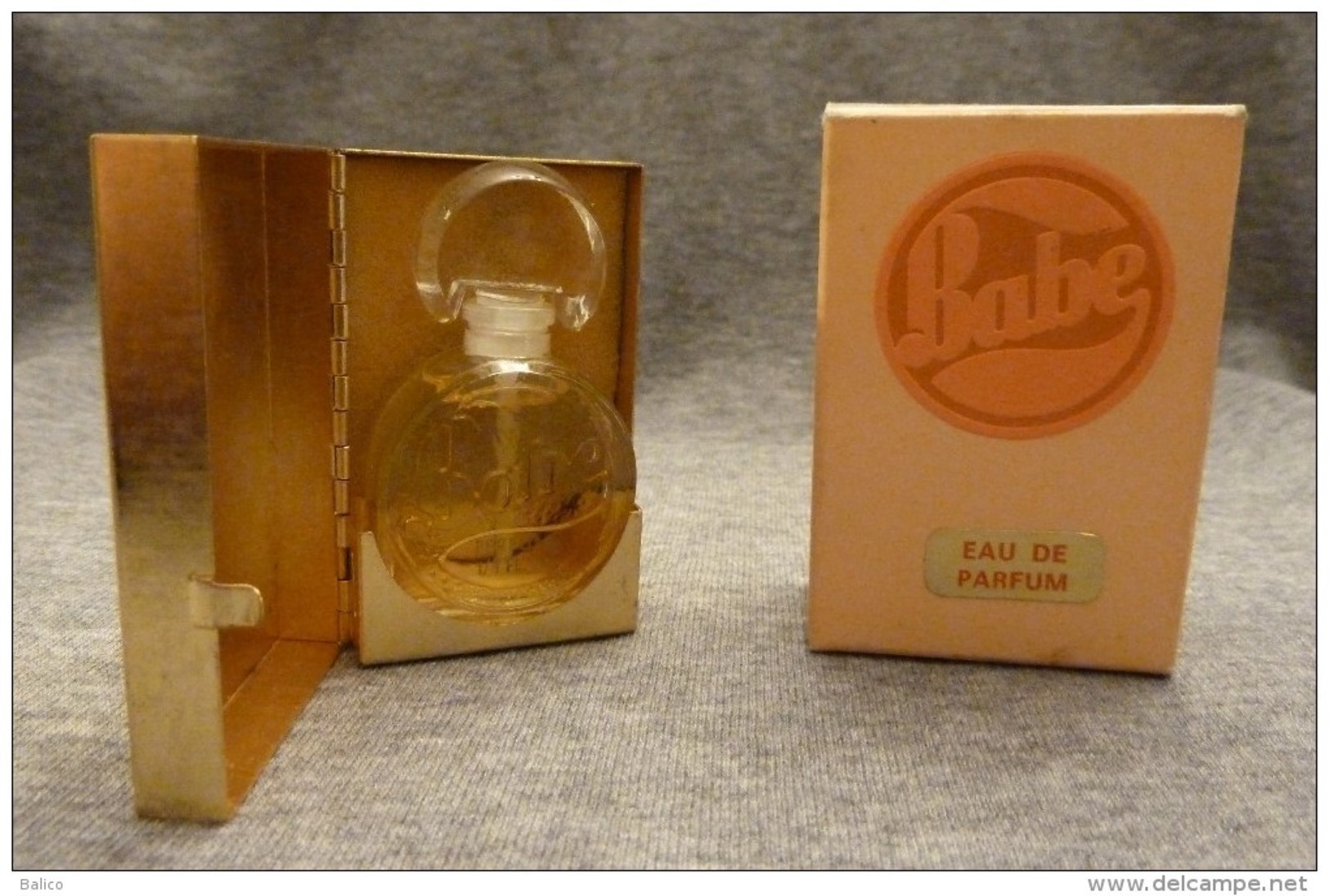Babe  Parfum Faberge  1/4FL.OZ - Flacon Et Bouchon En Verre - Miniature Bottles (in Box)