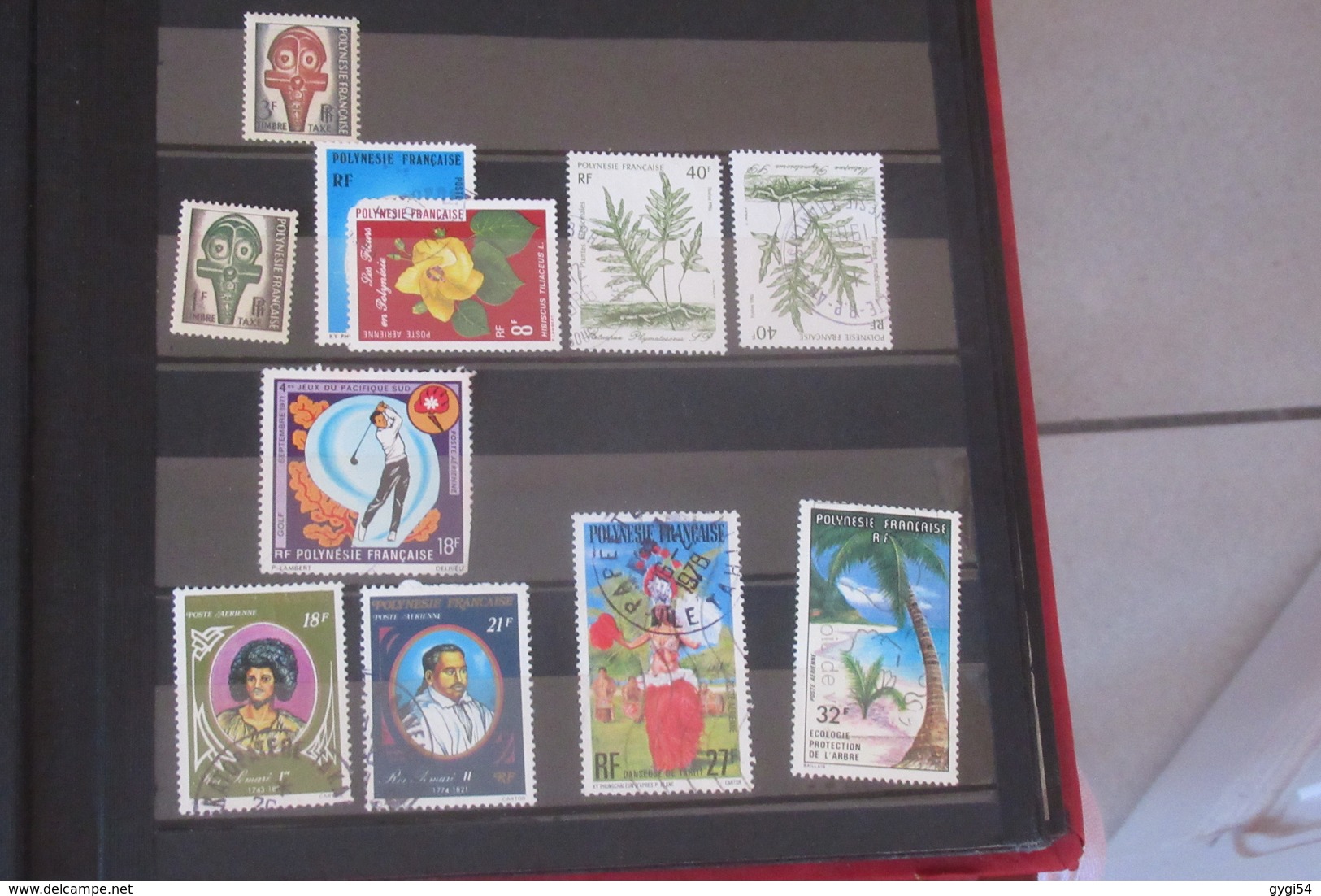 France 1900-1977 , Polynésie Française , Congo Belge 47 scans