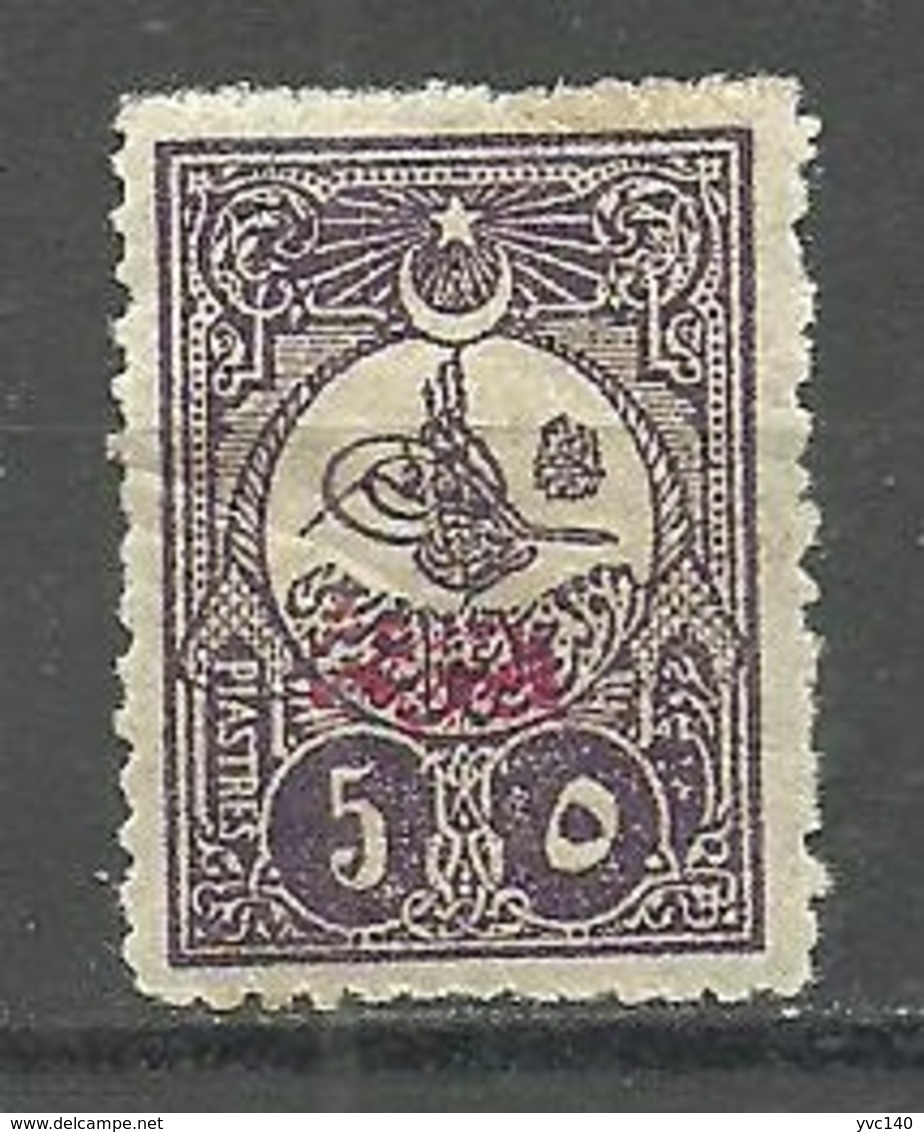 Turkey; 1908 Overprinted Stamp For Printed Matter 5 K. - Ongebruikt