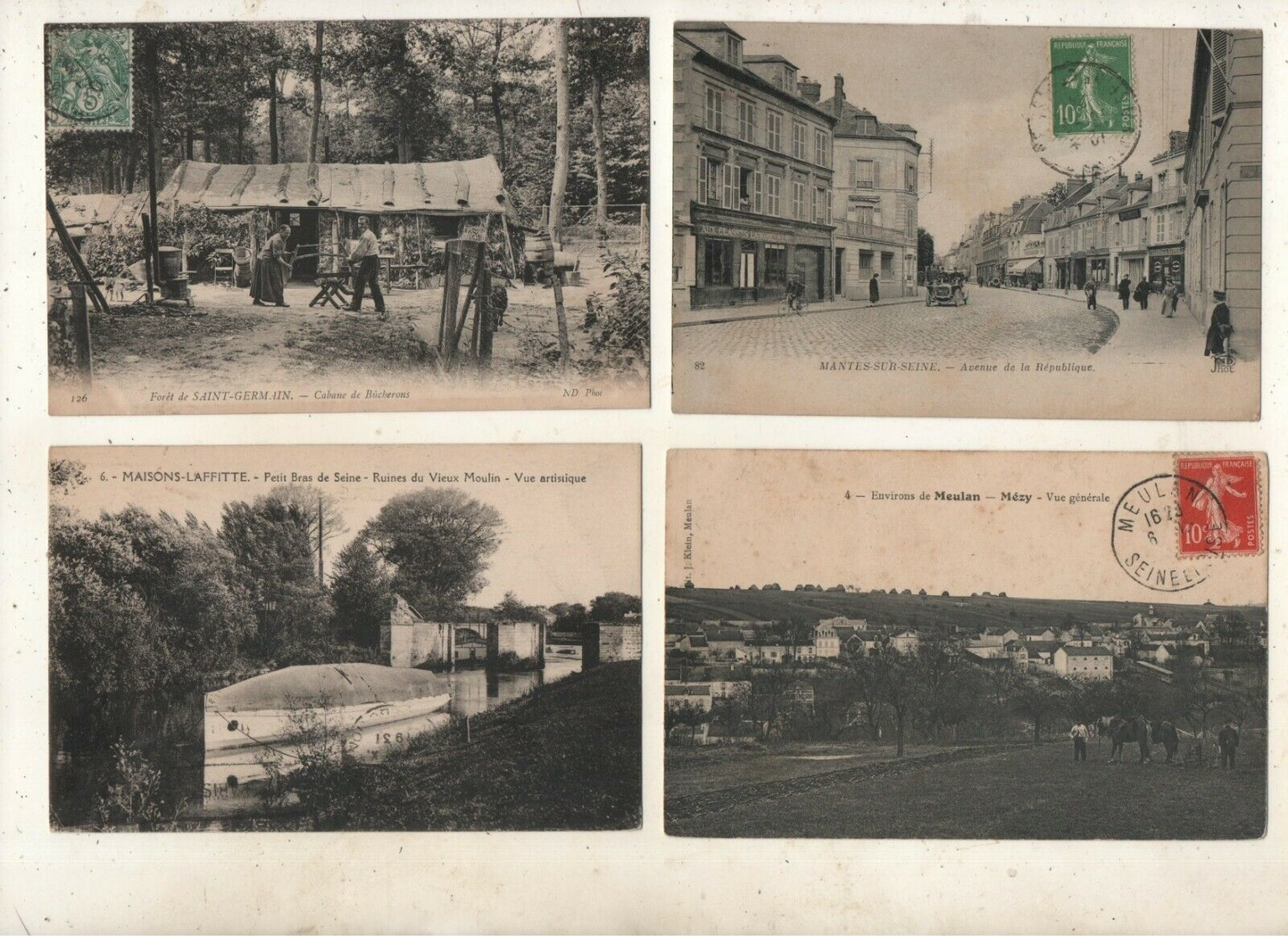 Lot De 247 CPA Sur Les Yvelines  78 - 100 - 499 Postkaarten