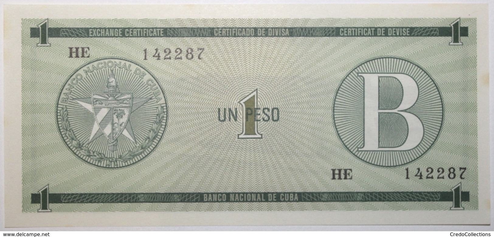 Cuba - 1 Peso - 1985 - PICK FX6 - NEUF - Cuba