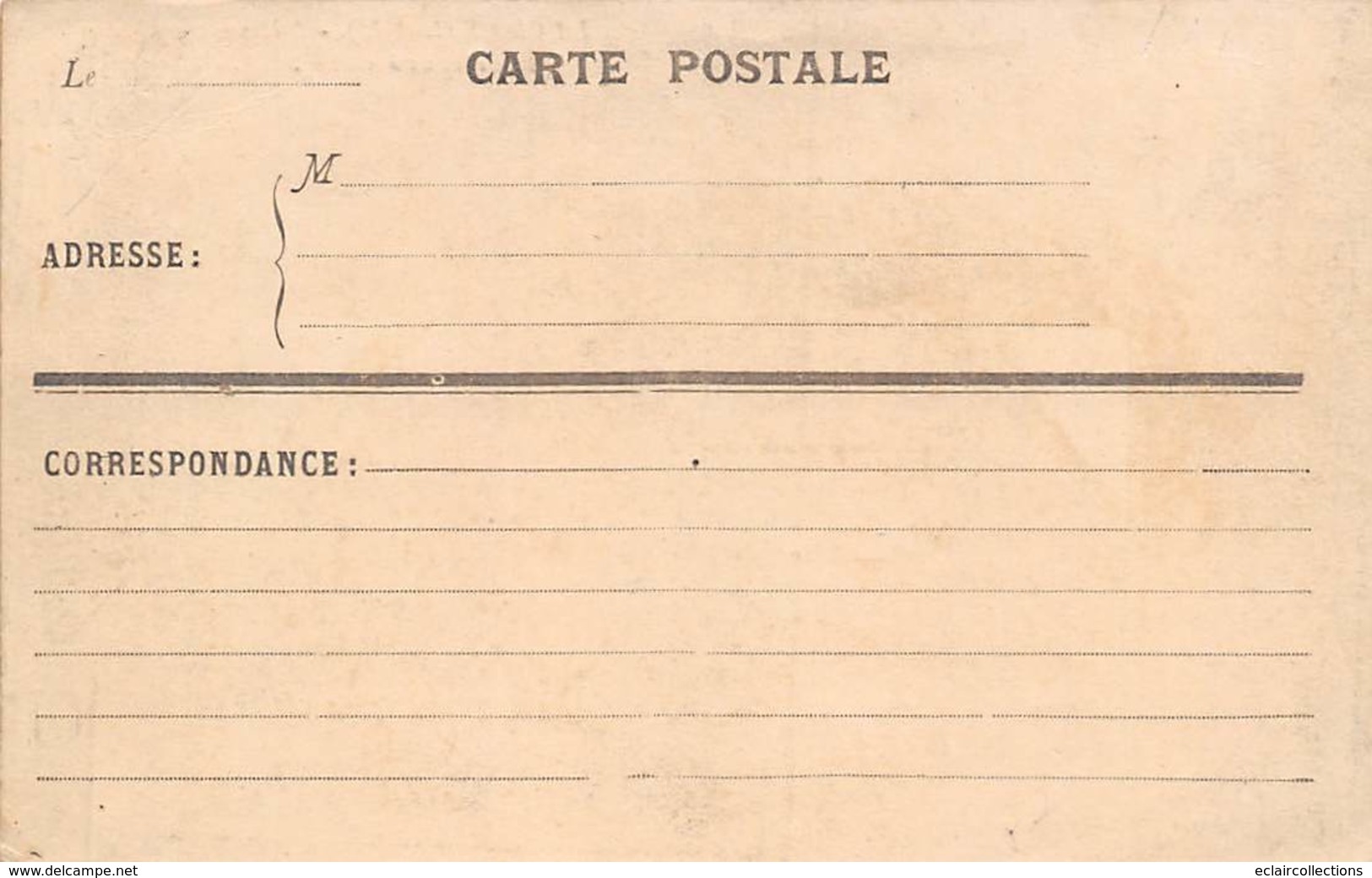 Thème: Manège - Fête Foraine :   Robinson Des 1000 Mottes    La Croix  37   (Carte Recollée Voir Scan) - Autres & Non Classés