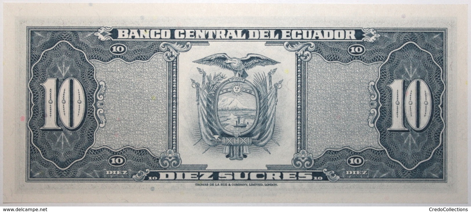 Équateur - 10 Sucres - 1983 - PICK 114b.9 - NEUF - Ecuador