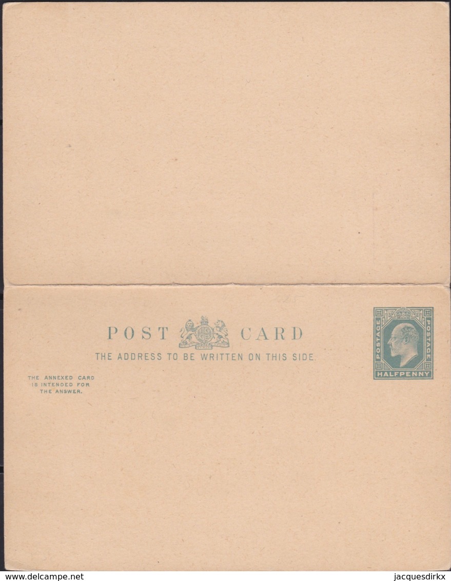 Great Britain   .   Double Postcard     .   **       .    MNH    .   /   .   Neuf ** - Neufs