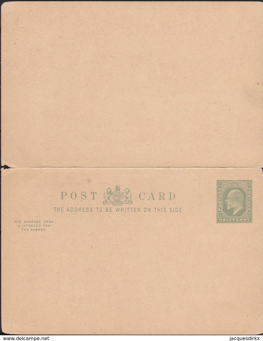 Great Britain   .   Double Postcard     .   **       .    MNH    .   /   .   Neuf ** - Nuevos