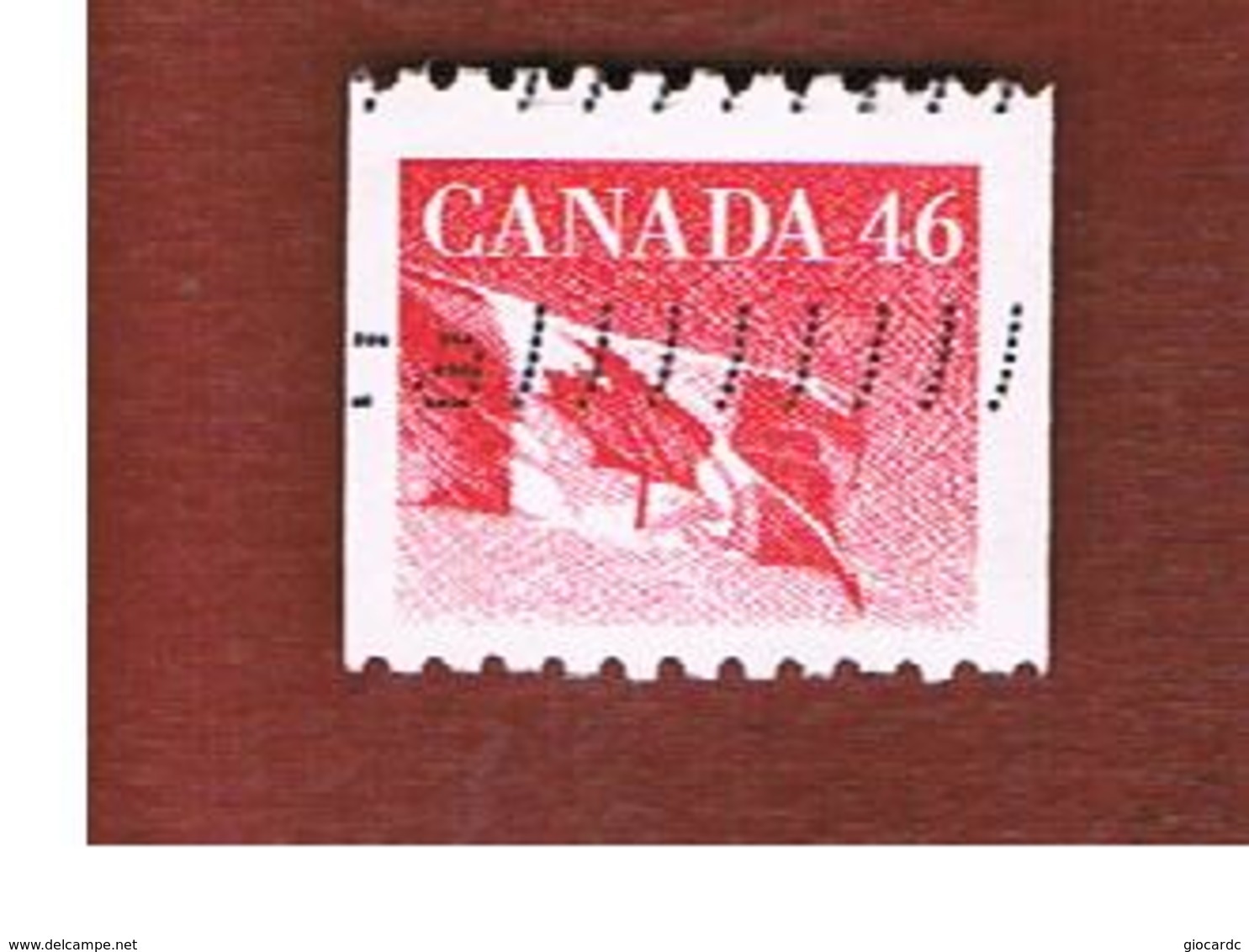 CANADA - SG 1365  - 1998   CANADIAN FLAG 46 CENT.    -   USED - Oblitérés