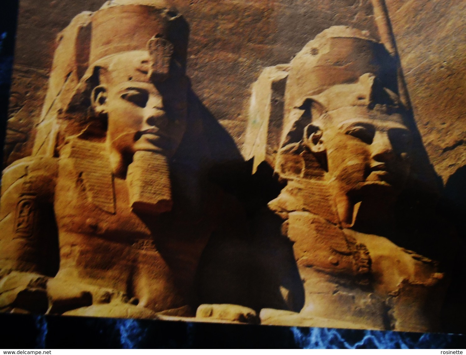 AFRIQUE / Egypte -  ABOU SIMBEL .ROCK TEMPLE OF RAMSES II - Temples D'Abou Simbel