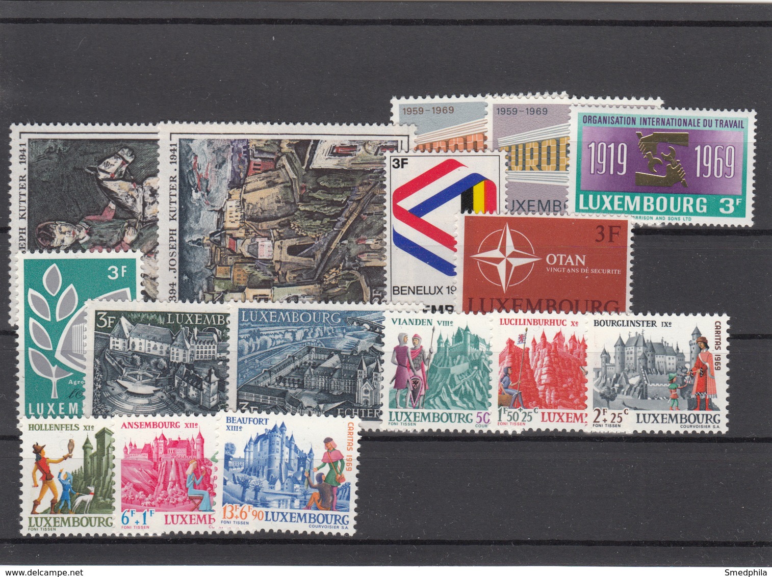 Luxembourg 1969 - Lot MNH ** - Ungebraucht